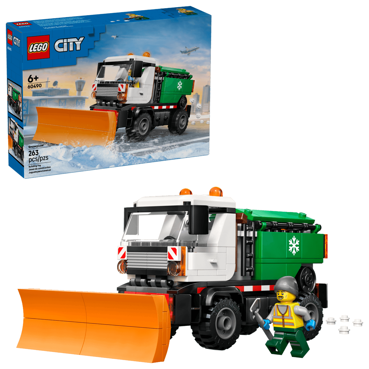 LEGO Snowplow set 60490 box